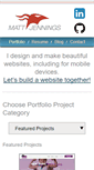 Mobile Screenshot of mattjennings.net